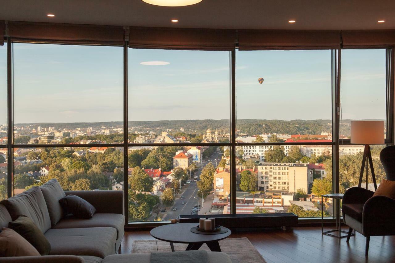 Luxury Panoramic Vilnius Apartment Eksteriør bilde
