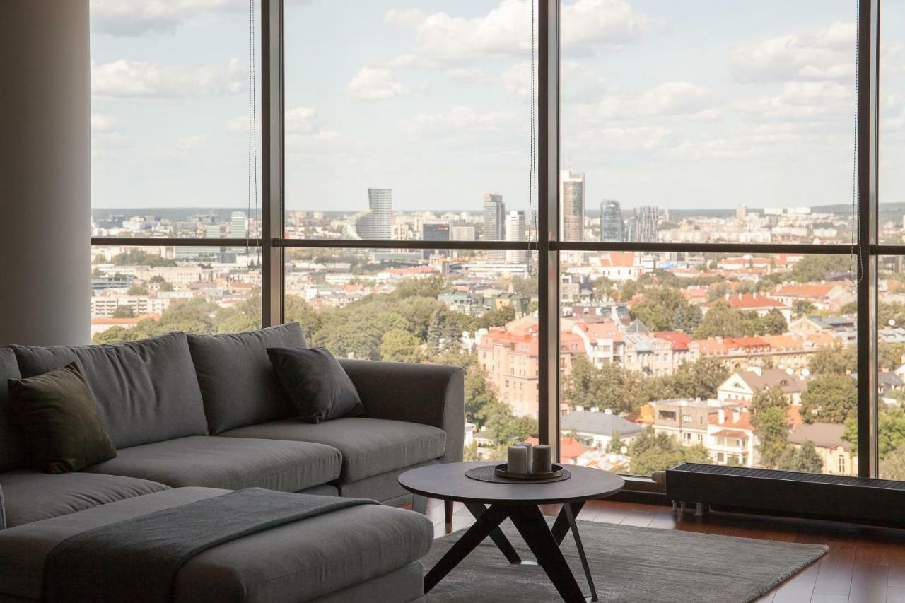 Luxury Panoramic Vilnius Apartment Eksteriør bilde